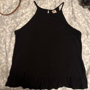 Faded Glory Black Sleeveless Tank Top